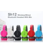 Neo SH 12 On Ear Bluetooth Headphone 8 Hours Playback IPX4(Splash & Sweat Proof) Active Noise cancellation -Bluetooth Black - Image 6