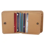 Nice Purse Beige PU Men's Two Fold Wallet,Regular Wallet ( Pack of 1 ) - Image 4