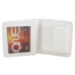 Nice Purse White PU Men's Two Fold Wallet,Regular Wallet ( Pack of 1 ) - Image 3