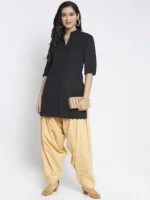 Fashion Pack of 1 Cotton Women's Patiala ( Beige ) - Image 2