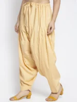 Fashion Pack of 1 Cotton Women's Patiala ( Beige ) - Image 4