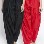 Fashion Pack of 2 Cotton Women's Patiala ( Multicolor )