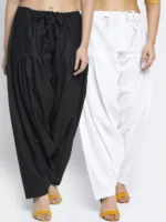 Fashion Pack of 2 Cotton Women's Patiala ( Multicolor )