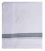 PENYAN - White Cotton Men's Handkerchief ( Pack of 12 ) - Image 2