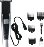 PRINTDESIRES 538 Black Cordless Beard Trimmer With 100 minutes Runtime