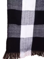 Paryag Black Woolen Men's Scarves ( Pack of 1 ) - Image 4