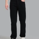 Paul Street Relaxed Clean Look Men's Jeans - Black ( Pack of 1 )