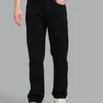 Paul Street Relaxed Clean Look Men's Jeans - Black ( Pack of 1 )