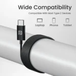 Portronics POR-2148 Type C Wired Earphone In Ear Passive Noise cancellation Black - Image 5