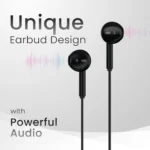 Portronics POR-2148 Type C Wired Earphone In Ear Passive Noise cancellation Black - Image 6