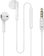 Portronics POR-2748 3.5 mm Wired Earphone In Ear Passive Noise cancellation White