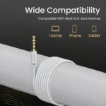 Portronics POR-2748 3.5 mm Wired Earphone In Ear Passive Noise cancellation White - Image 4