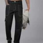 RIG BONE Solid Men's Jeans - Black ( Pack of 1 )