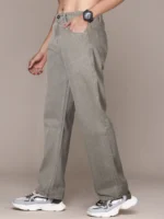 RIG BONE Solid Men's Jeans - Beige ( Pack of 1 ) - Image 3