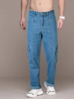 GF Dyed Men's Jeans - Blue ( Pack of 1 )