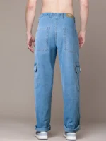 RIG BONE Solid Men's Jeans - Light Blue ( Pack of 1 ) - Image 4