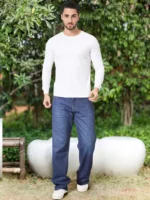 RIG BONE Dyed Men's Jeans - Dark Blue ( Pack of 1 ) - Image 4