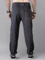 moveflair Dyed Men's Jeans - Black ( Pack of 1 ) - Image 3