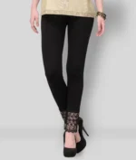Black Viscose Women's Leggings ( Pack of 1 )