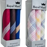 Royal Mart - Multi Blended Men's Handkerchief ( Pack of 6 )