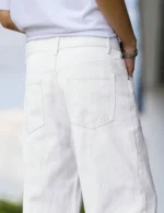 SiNK DENIMS Clean Look Men's Jeans - White ( Pack of 1 ) - Image 2