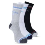 TF Pack of 3 Men's Terry Full Length Socks ( Multicolor )