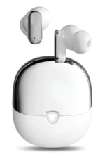 VEHOP S60 Flex True Wireless in Ear Earbuds, Bluetooth 5.4, 35ms Low Latency Gaming Mode, 30Hrs Playtime Fast Charging, HiFi DSP Sound, Quad-Mic ENC, 13mm Driver, IPX5 Sweat Resistance.