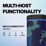 VEhop 125 10 W Bluetooth Speaker Bluetooth v5.0 with USB,Aux,SD card Slot Playback Time 6 hrs Assorted - Image 2