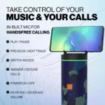 VEhop 125 10 W Bluetooth Speaker Bluetooth v5.0 with USB,Aux,SD card Slot Playback Time 6 hrs Assorted - Image 4