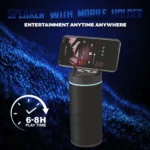 VEhop 125 10 W Bluetooth Speaker Bluetooth v5.0 with USB,Aux,SD card Slot Playback Time 6 hrs Assorted - Image 9