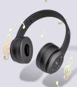 Vertical9 3D Sound Bluetooth Bluetooth Headphone Over Ear 6 Hours Playback Active Noise cancellation IPX4(Splash & Sweat Proof) Multicolor - Image 2