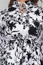 ZELZIS Women's Crepe Tunic ( White ) - Image 2