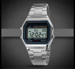 acnos Silver Stainless Steel Analog Men's Watch - Image 3