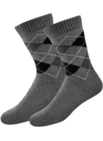 finzer Pack of 6 Men's Cotton Mid Length Socks ( Multicolor ) - Image 2