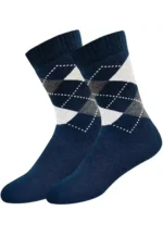 finzer Pack of 6 Men's Cotton Mid Length Socks ( Multicolor ) - Image 4