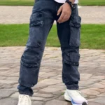 FUDE PRIDE Solid Men's Jeans - Light Blue ( Pack of 1 )