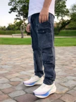 FUDE PRIDE Solid Men's Jeans - Light Blue ( Pack of 1 ) - Image 3