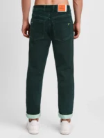 plounge Slim Fit Clean Look Men's Jeans - Green ( Pack of 1 ) - Image 4