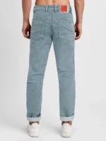 plounge Slim Fit Dyed Men's Jeans - Grey ( Pack of 1 ) - Image 2